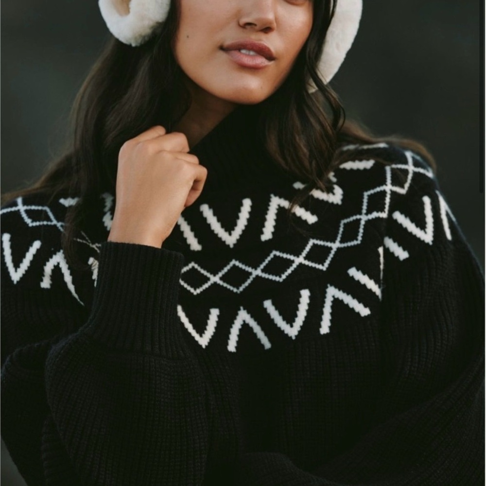 Varley Marcie Fair Isle Sweater XS - NWT